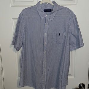Polo Ralph Lauren short sleeve button up like new